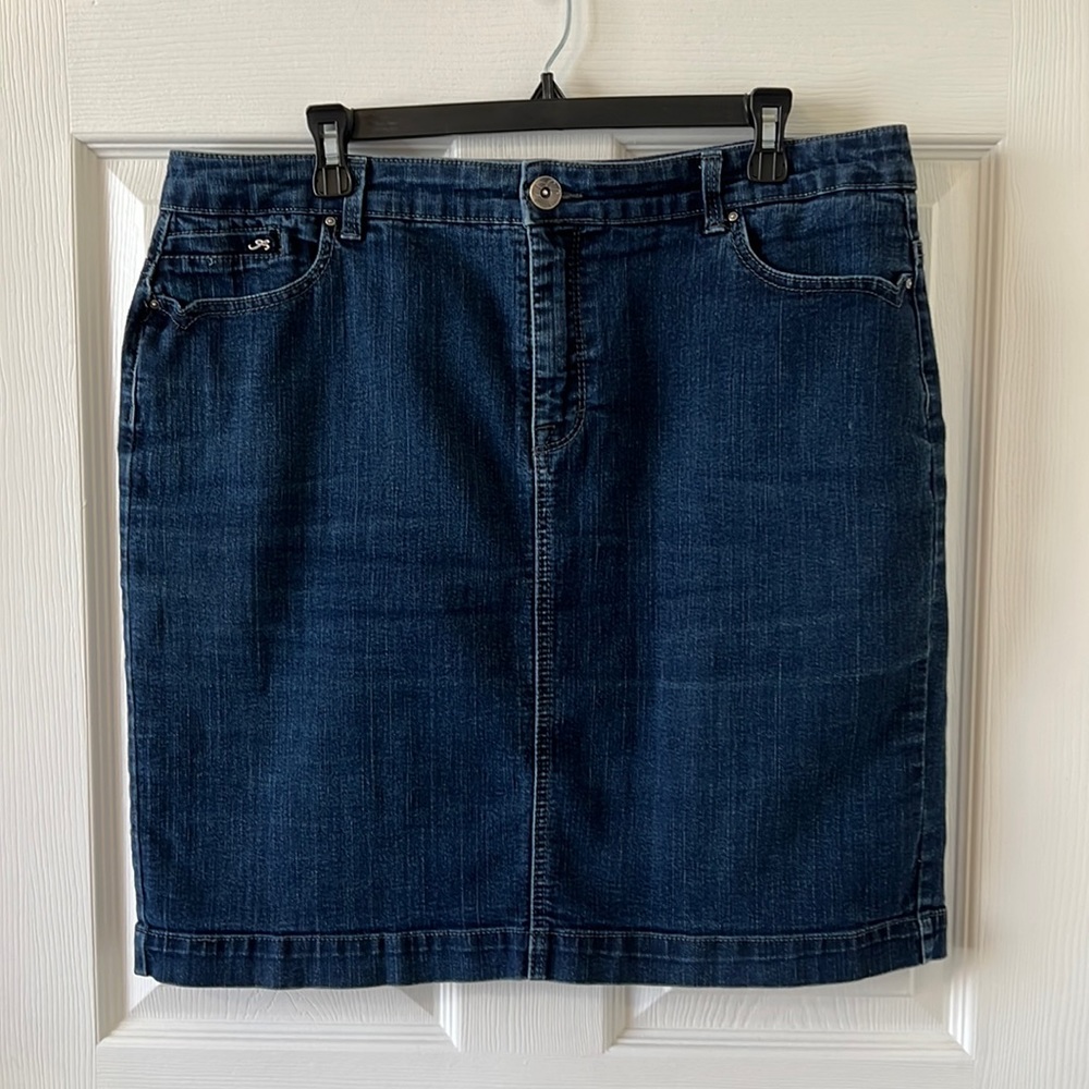 Style & Co Jean Skirt Size 16